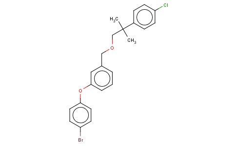 3-(4-BROMOPHENOXY)BENZYL 2-(4-CHLOROPHENYL)-2-METHYLPROPYL ETHER